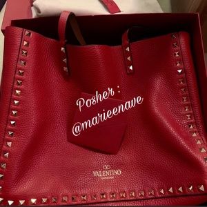 Valentino Reversible Rockstudd Tote -